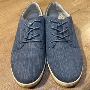 Aureus Dayton denim blue/white canvas sneakers